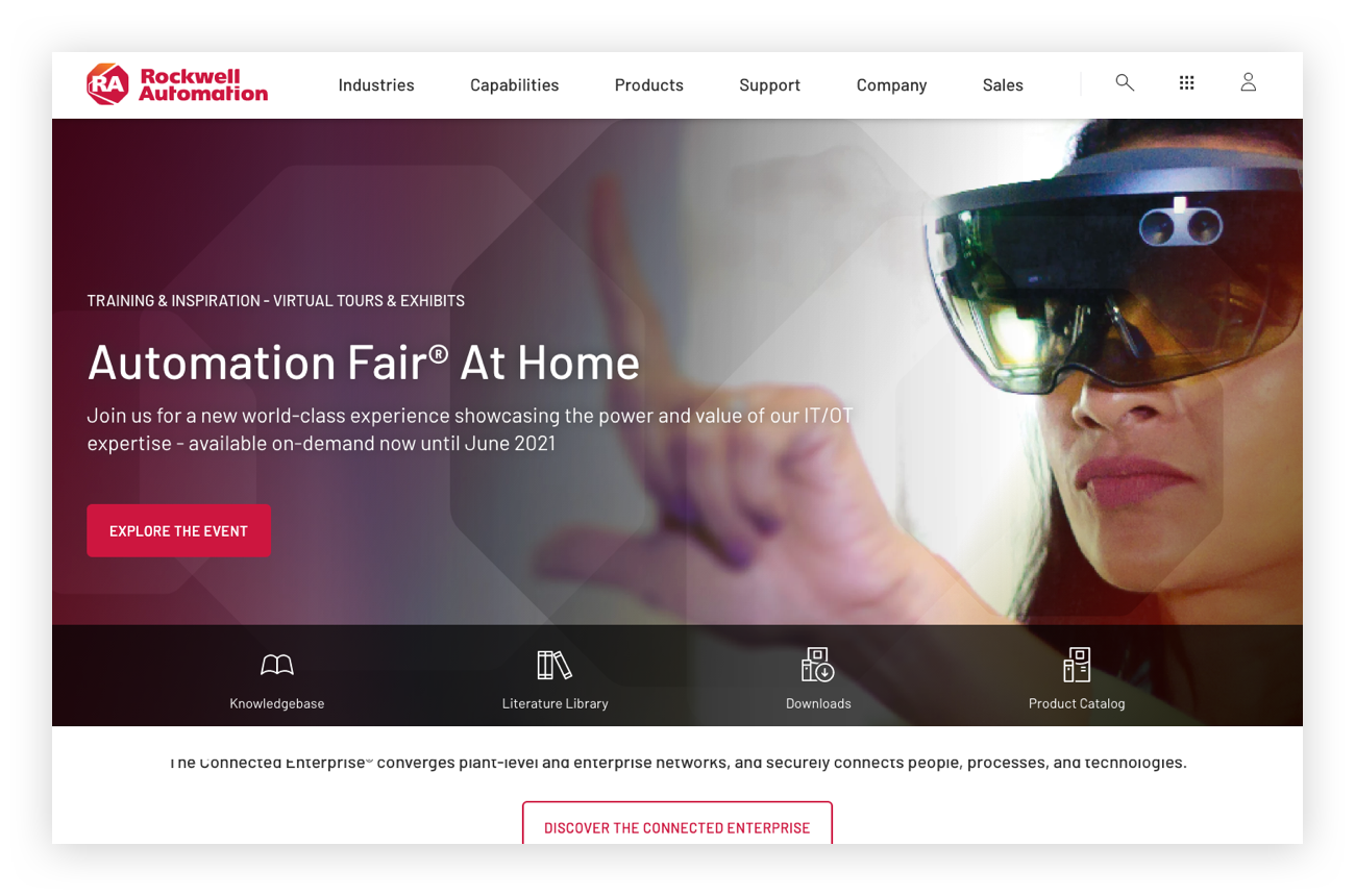 Rockwell Automation Digital Transformation Case Study Bounteous